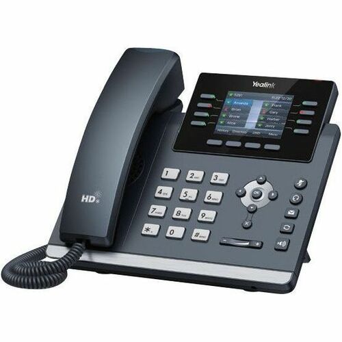 Yealink SIP-T44W IP Phone - Corded/Cordless - Bluetooth, Wi-Fi - SIP-T44W