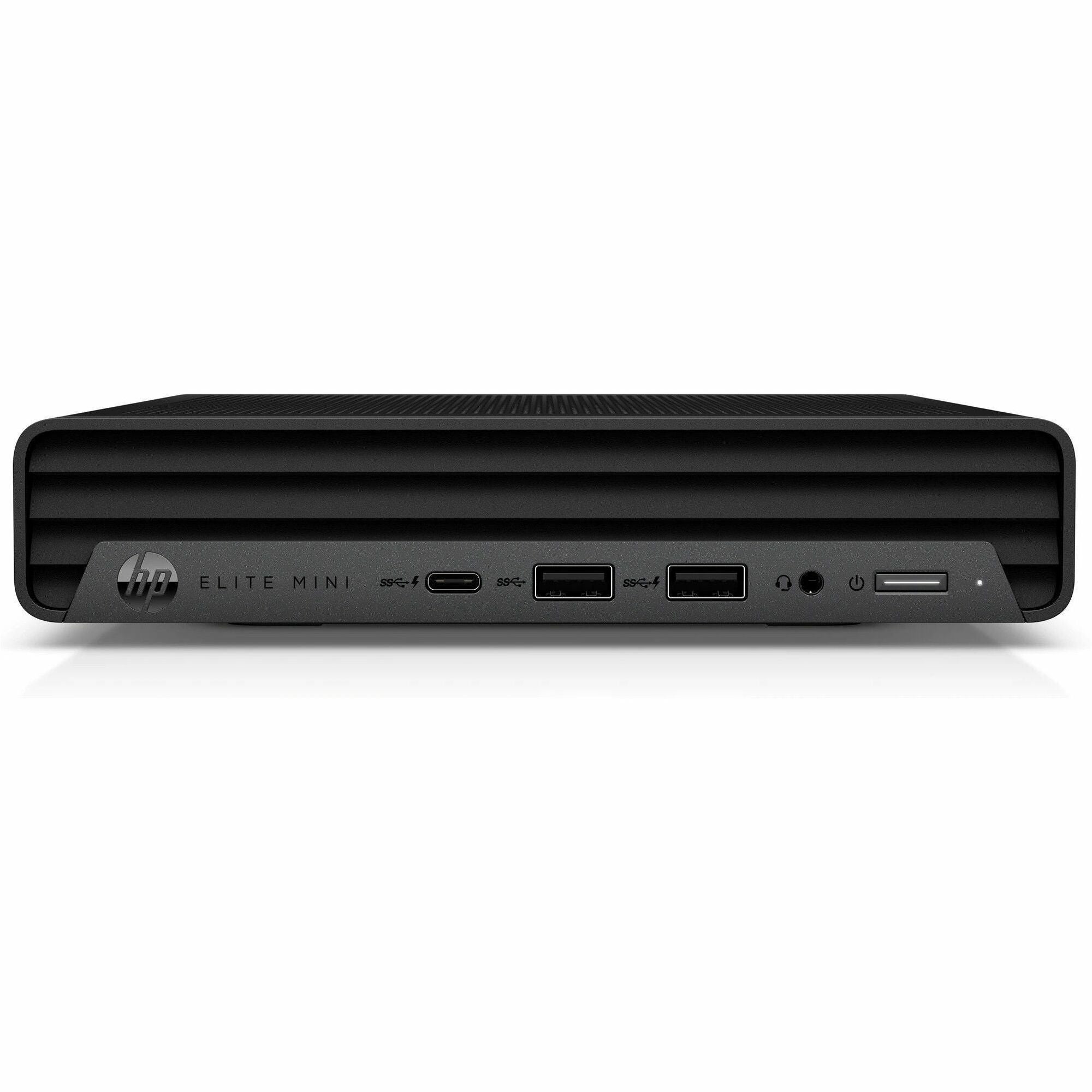 HP Mini Conference G9 Desktop Computer - Intel Core i7 12th Gen i7-12700T - vPro Technology - 16 GB - 256 GB SSD - Desktop Mini - 9C428AW#ABA