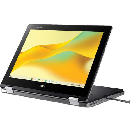 Acer Chromebook Spin 512 R856TN R856TN-C0Y7 12" Touchscreen Convertible 2 in 1 Chromebook - HD+ - Intel N100 - 8 GB - 64 GB Flash Memory - English (US) Keyboard - Black - NX.KE4AA.003