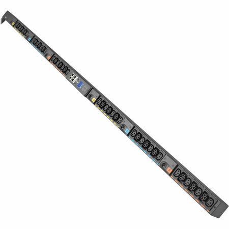 Eaton 3-Phase Metered Input Rack PDU G4, 208V, 42 Outlets, 40A, 14.4kW, CS8365 Input, 10 ft. Cord, 0U Vertical - EVMI8365X