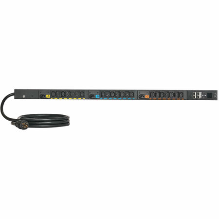 Eaton 3-Phase Metered Input Rack PDU G4, 120/208V, 42 Outlets, 16A, 5.8kW, L21-20 Input, 10 ft. Cord, 0U Vertical - EVMI2120X