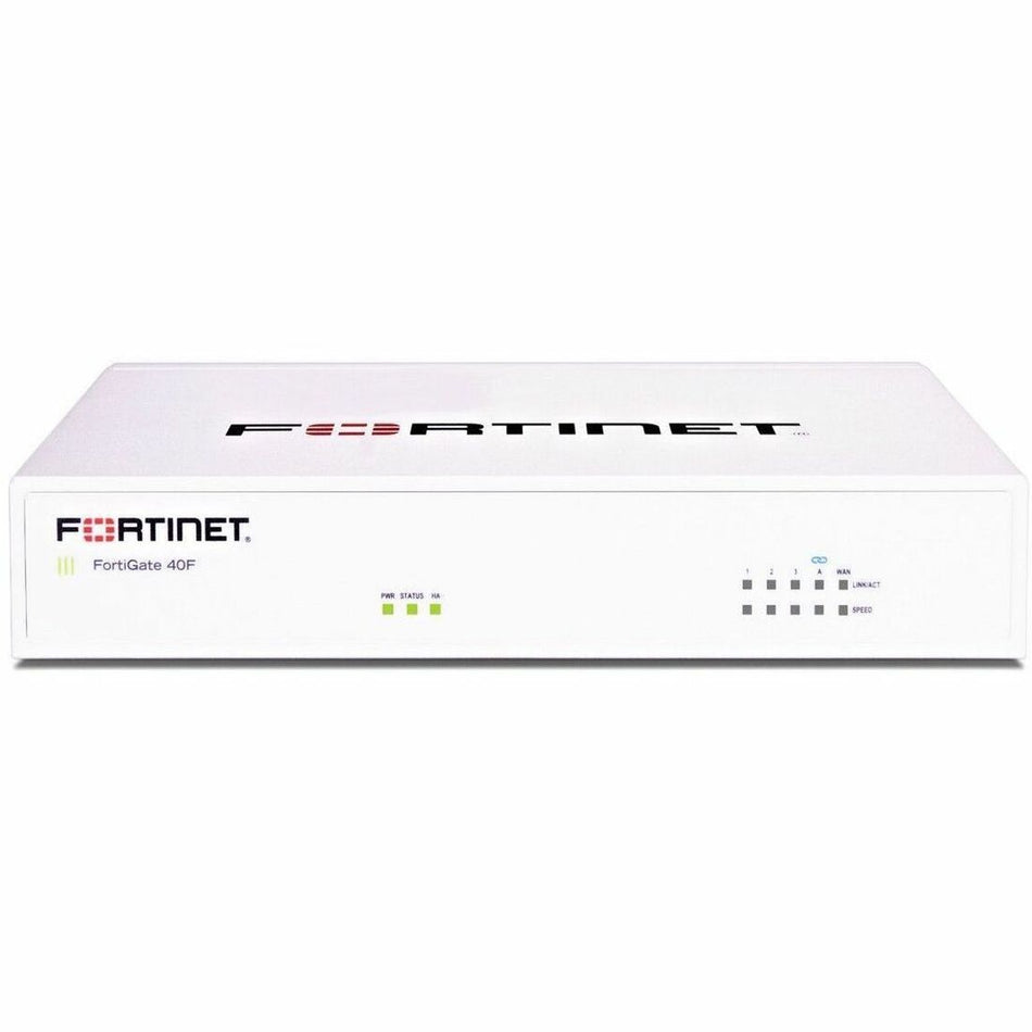 Fortinet FortiGate FG-40F Network Security/Firewall Appliance - FG-40F-BDL-809-36