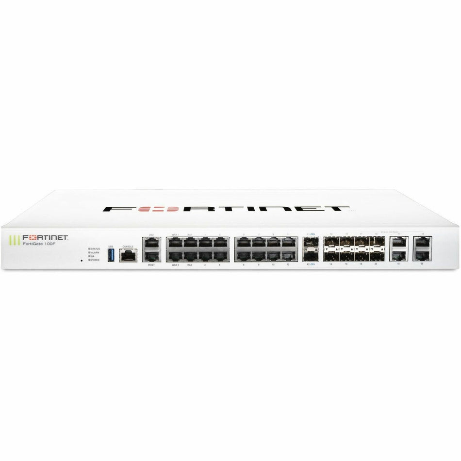 Fortinet FortiGate FG-100F Network Security/Firewall Appliance - FG-100F-BDL-809-36