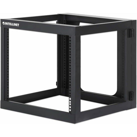 Manhattan 19" Wall Mount Open Frame Network Rack, 9U, Rear-hinged Swing Frame - 716048