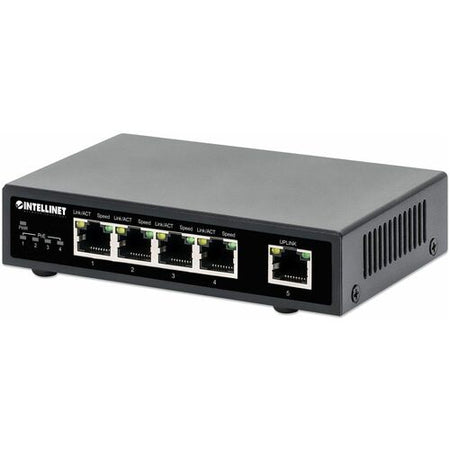 Intellinet 5-Port Gigabit Ethernet PoE+ Switch - 561839