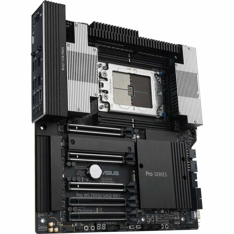 Asus PRO WS TRX50-SAGE WIFI Desktop Motherboard - AMD TRX50 Chipset - Socket sTR5 - SSI CEB - PRO WS TRX50-SAGE WIFI
