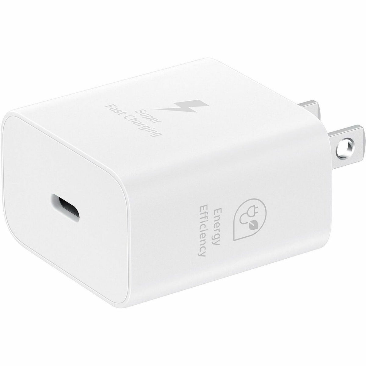 Samsung 25W PD Power Adapter with USB C Cable, White - EP-T2510XWEGUS