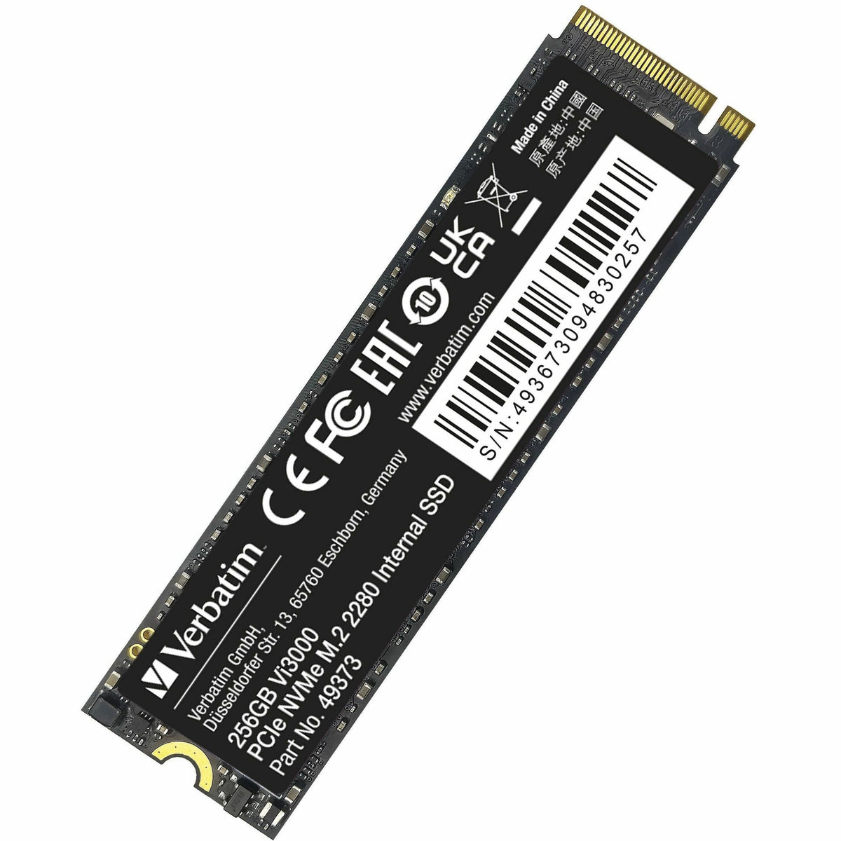 256GB Vi3000 PCIe NVMe M.2 2280 Internal SSD - 49373