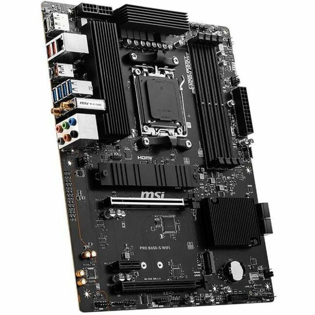 MSI PRO B650-S WIFI ATX Socket AM5 for AMD Ryzen CPU - B650SWIFI