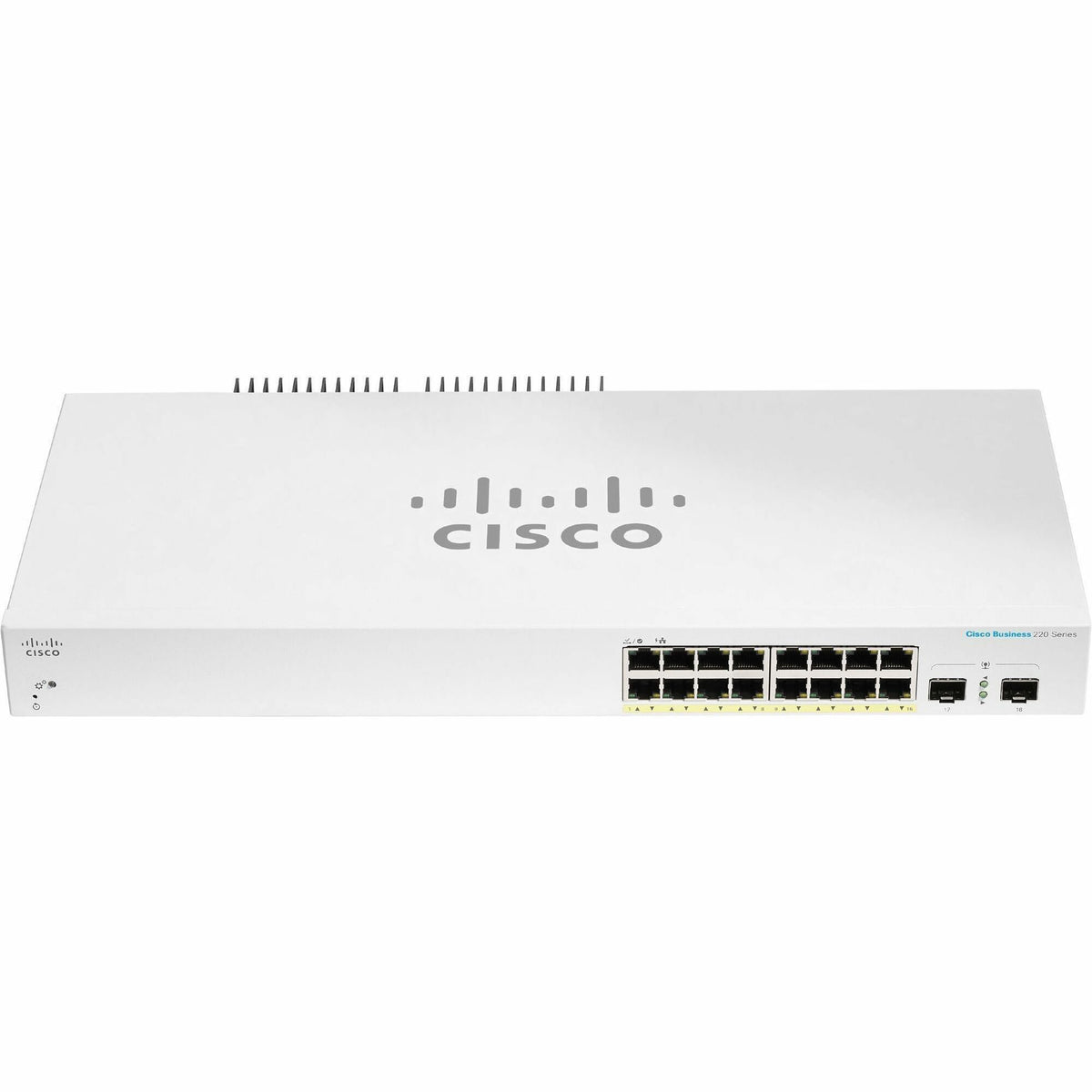 Cisco Business CBS220-16P-2G Ethernet Switch - CBS220-16P-2GNA-RF