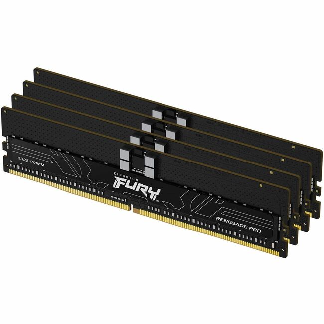 Kingston FURY Renegade Pro 128GB (4 x 32GB) DDR5 SDRAM Memory Kit - KF560R32RBEK4-128