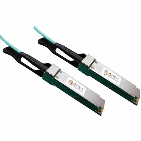 NVIDIA Mellanox MFS1S00-V010E Compatible TAA Compliant 200GBASE-AOC QSFP56 Active Optical Cable 850nm 10m (32.80 ft) OM3 LSZH - MFS1S00-V010E-ENC