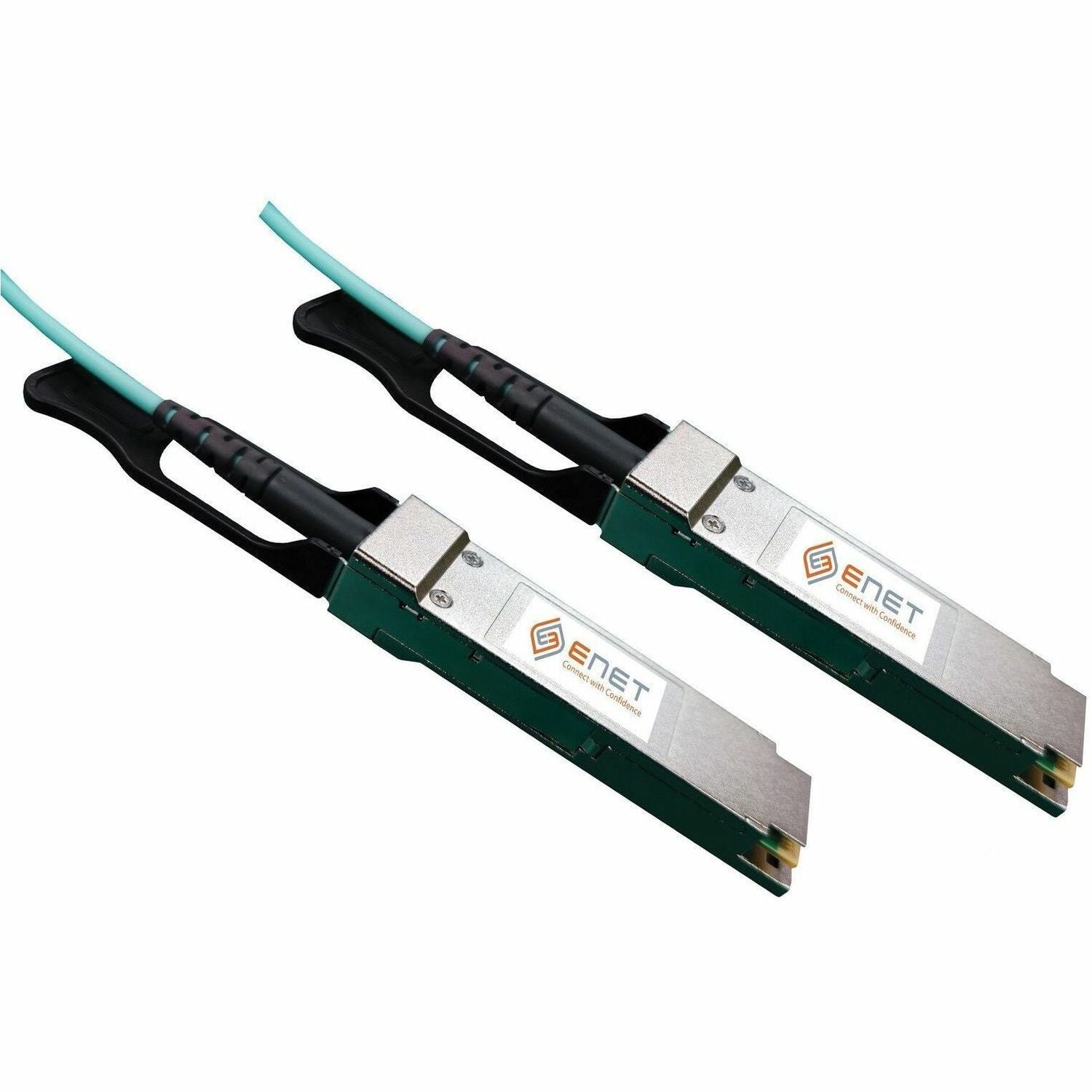 NVIDIA Mellanox MFS1S00-V005E Compatible TAA Compliant 200GBASE-AOC QSFP56 Active Optical Cable 850nm 5m (16.40 ft) OM3 LSZH - MFS1S00-V005E-ENC
