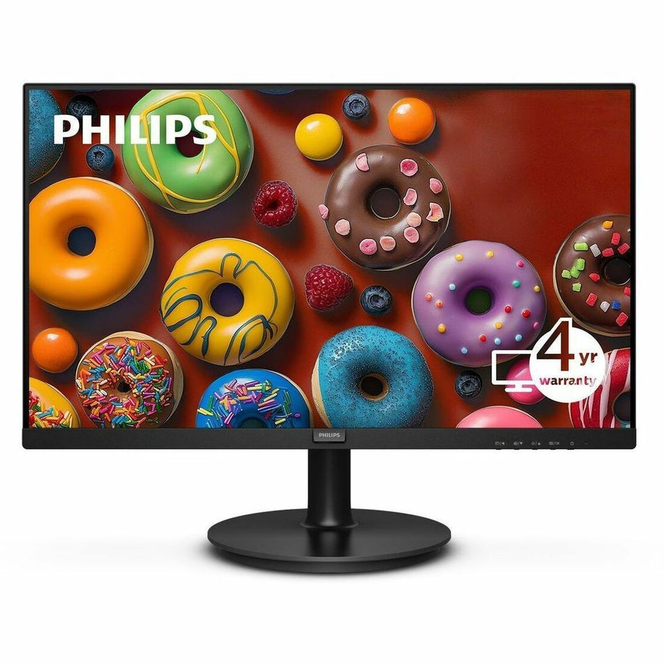 Philips V-line 271V8LBS 27" Class Full HD LED Monitor - 16:9 - Textured Black - 271V8LBS