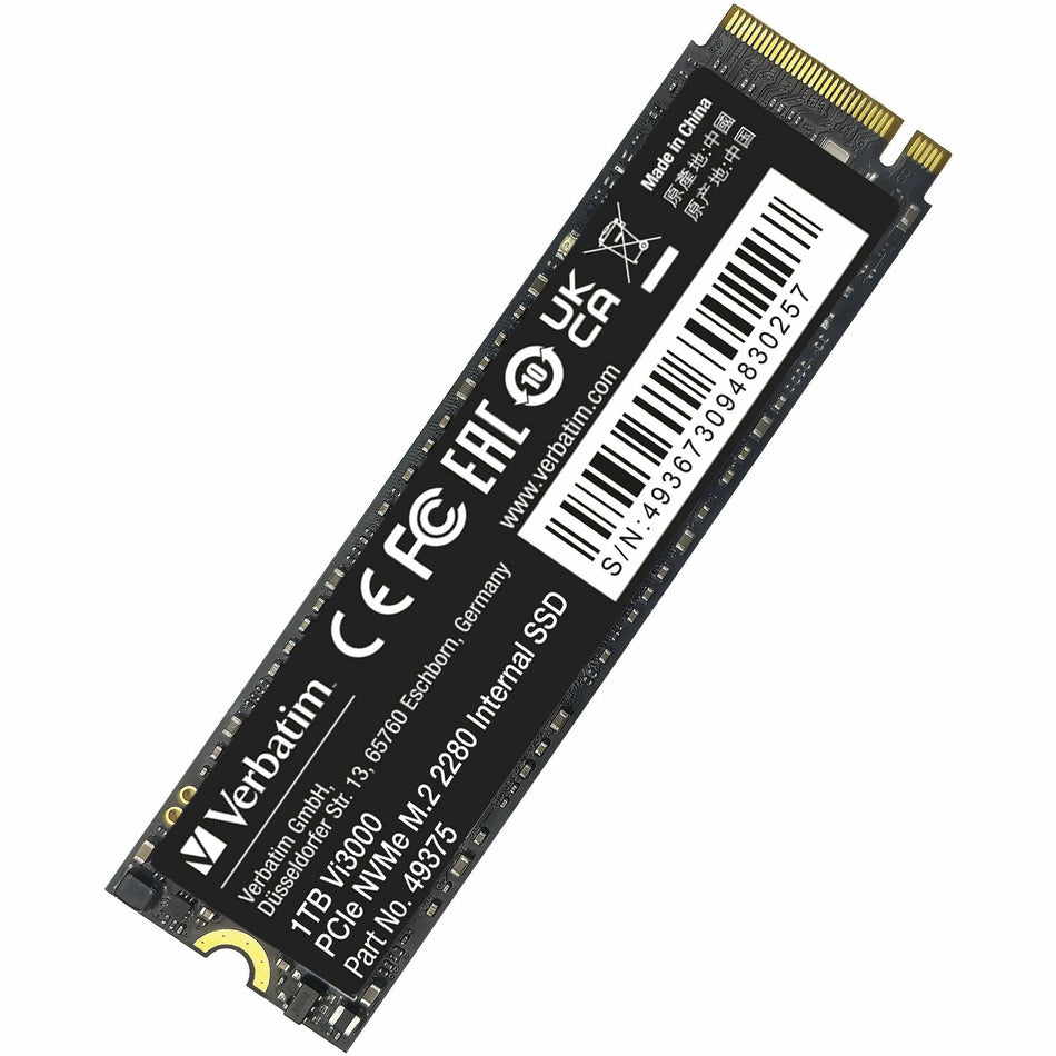 1TB Vi3000 PCIe NVMe M.2 2280 Internal SSD - 49375