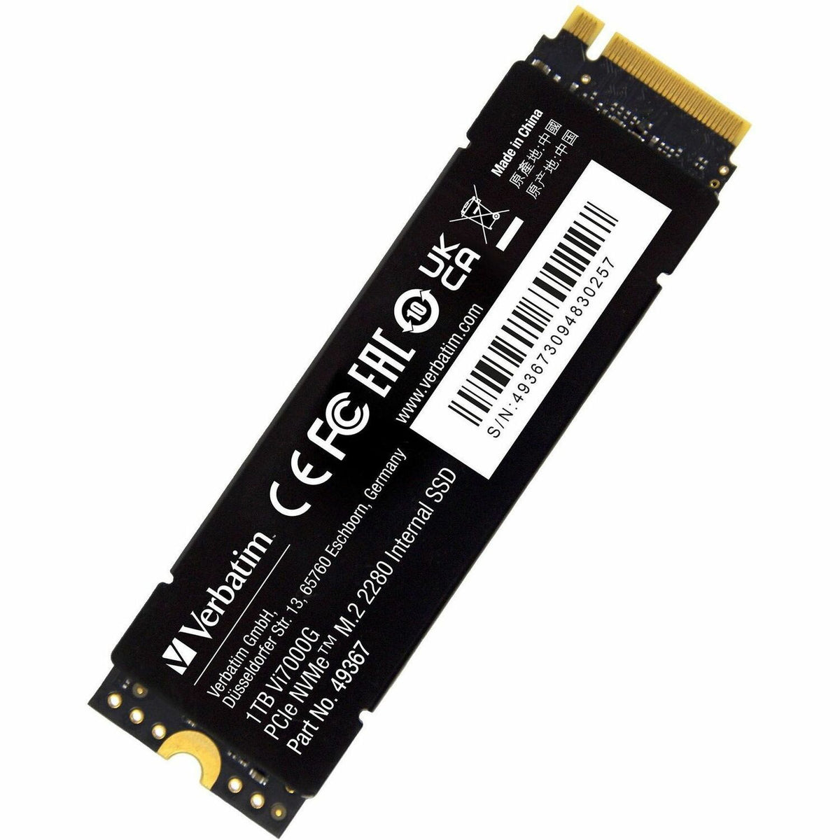 1TB Vi7000 PCIe NVMe M.2 2280 Internal SSD - 49367