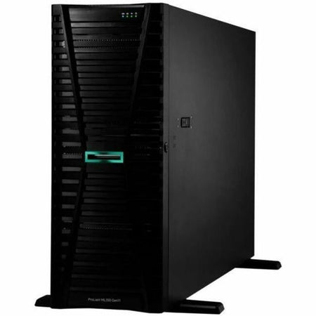 HPE ProLiant ML350 G11 4U Tower Server - 1 x Intel Xeon Silver 4410Y 2 GHz - 64 GB RAM - 960 GB SSD - (2 x 480GB) SSD Configuration - Serial Attached SCSI (SAS), Serial ATA Controller - P69310-005