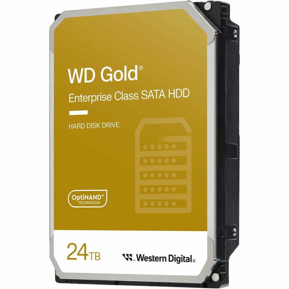 WD Gold WD241KRYZ 24 TB Hard Drive - 3.5" Internal - SATA (SATA/600) - WD241KRYZ