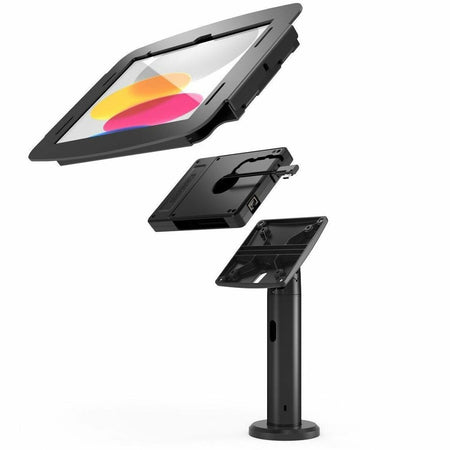 Compulocks iPad 10.9" 10th Space Enclosure Tilting Stand 8" Plus Hub - TCDP01209IPDSBH01