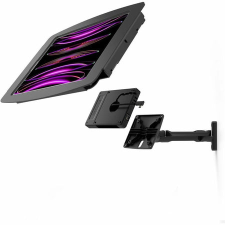 Compulocks Mounting Enclosure for Kiosk, iPad Pro (3rd Generation), iPad Pro (4th Generation), iPad Pro (5th Generation), iPad Pro (6th Generation), Tablet - Black - 827B299PSENBH01