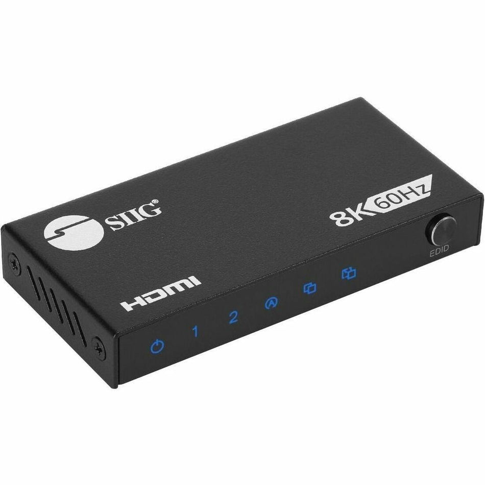 1x2 8K60Hz HDMI Splitter with VRR/ALLM - 40G - EDID management - Down scaler - CE-H27N11-S1