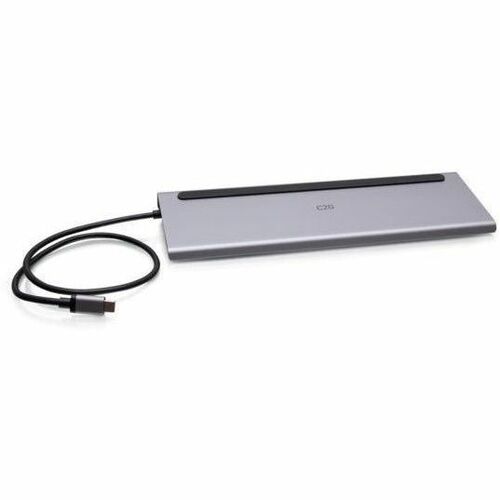 C2G USB-C&reg; 10-in-1 Triple Display Docking Station with HDMI&reg;, DisplayPort™, VGA, Ethernet, USB, SD Card Reader, 3.5mm Audio and Power Delivery up to 100W - 4K 30Hz - C2G54542