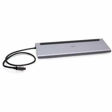 C2G USB-C&reg; 10-in-1 Triple Display Docking Station with HDMI&reg;, DisplayPort™, VGA, Ethernet, USB, SD Card Reader, 3.5mm Audio and Power Delivery up to 100W - 4K 30Hz - C2G54542
