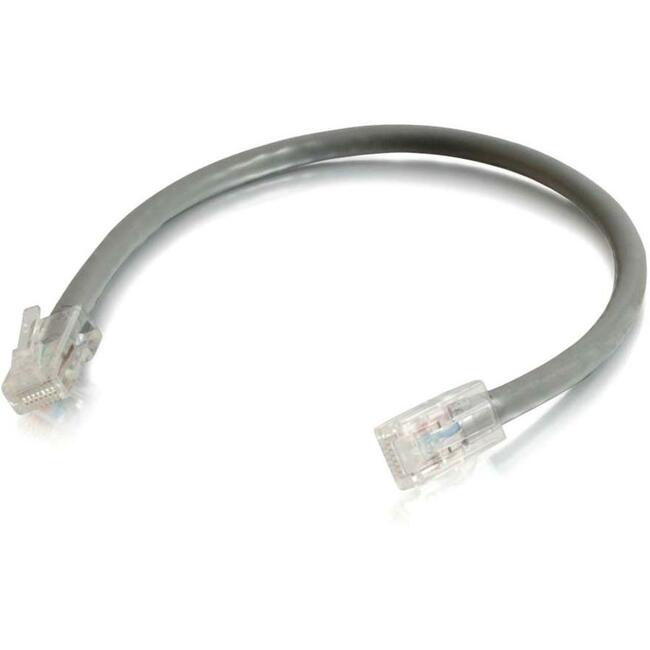 C2G-200ft Cat5e Non-Booted Unshielded (UTP) Network Patch Cable - Gray - 24637