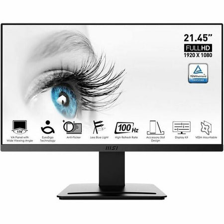 MSI Pro MP223 21" Class Full HD LCD Monitor - 16:9 - Black - PRO MP223