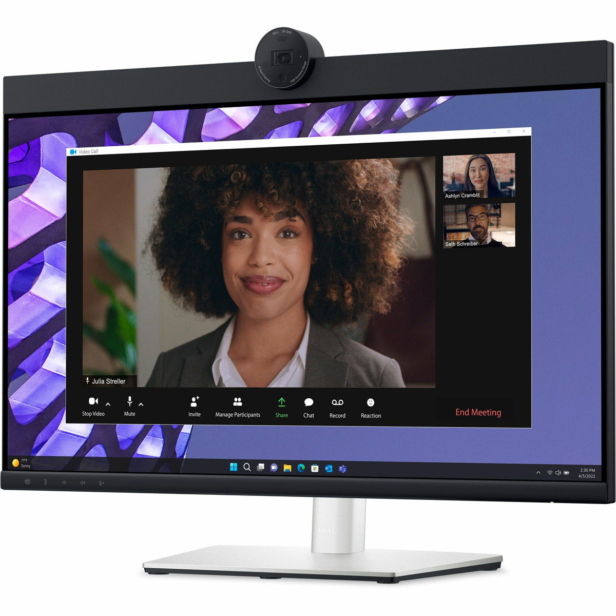 Dell P2424HEB 24" Class Webcam Full HD LED Monitor - 16:9 - DELL-P2424HEB