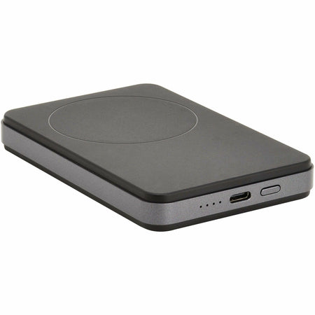 Eaton Tripp Lite Series Portable Wireless Magnetic Charging Power Bank for iPhone 16/15/14/13/12, USB-C Output, 18W, 4000mAh, Lithium-Ion, Black - UPB-04K0-1CM