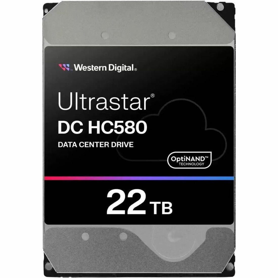 WD Ultrastar DC HC580 0F62785 22 TB Hard Drive - 3.5" Internal - SATA - Conventional Magnetic Recording (CMR) Method - 0F62785