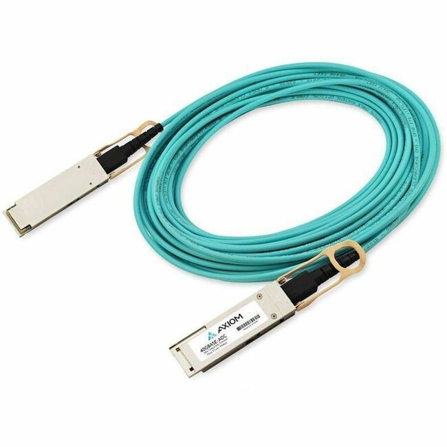Axiom 400GBASE-AOC OSFP to 2 QSFP56 Active Optical Cable Nvidia Comp. 10m - MFA7U10-H010-AX