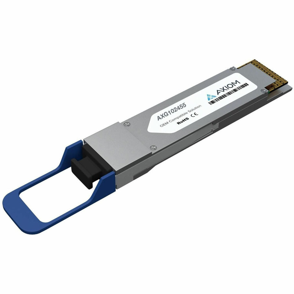 Axiom 400GBase-LR4 QSFP-DD Transceiver for Cisco - QDD-400G-LR4-S - TAA Compliant - AXG102455