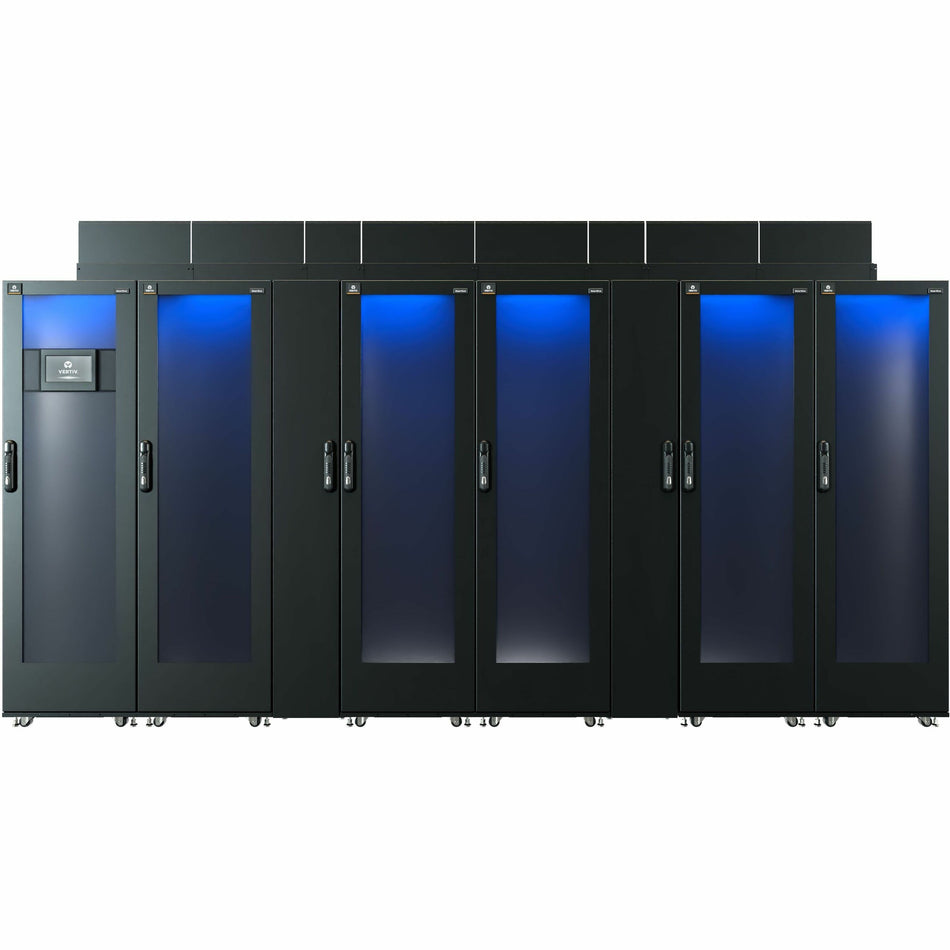 Vertiv&trade; SmartRow&trade; 2 | 5 Racks | 20 kW 208V | Single-Phase (2N) | 2 in-row cooling units (N+1) | cold air containment | hot air (SR2N05020FAA1) - SR2N05020FAA1