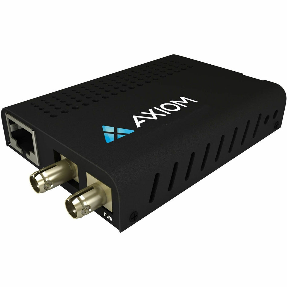 Axiom 100BASE-T to 100BASE-FX POE Media Converter - MCP31-F1-M3T2-AX