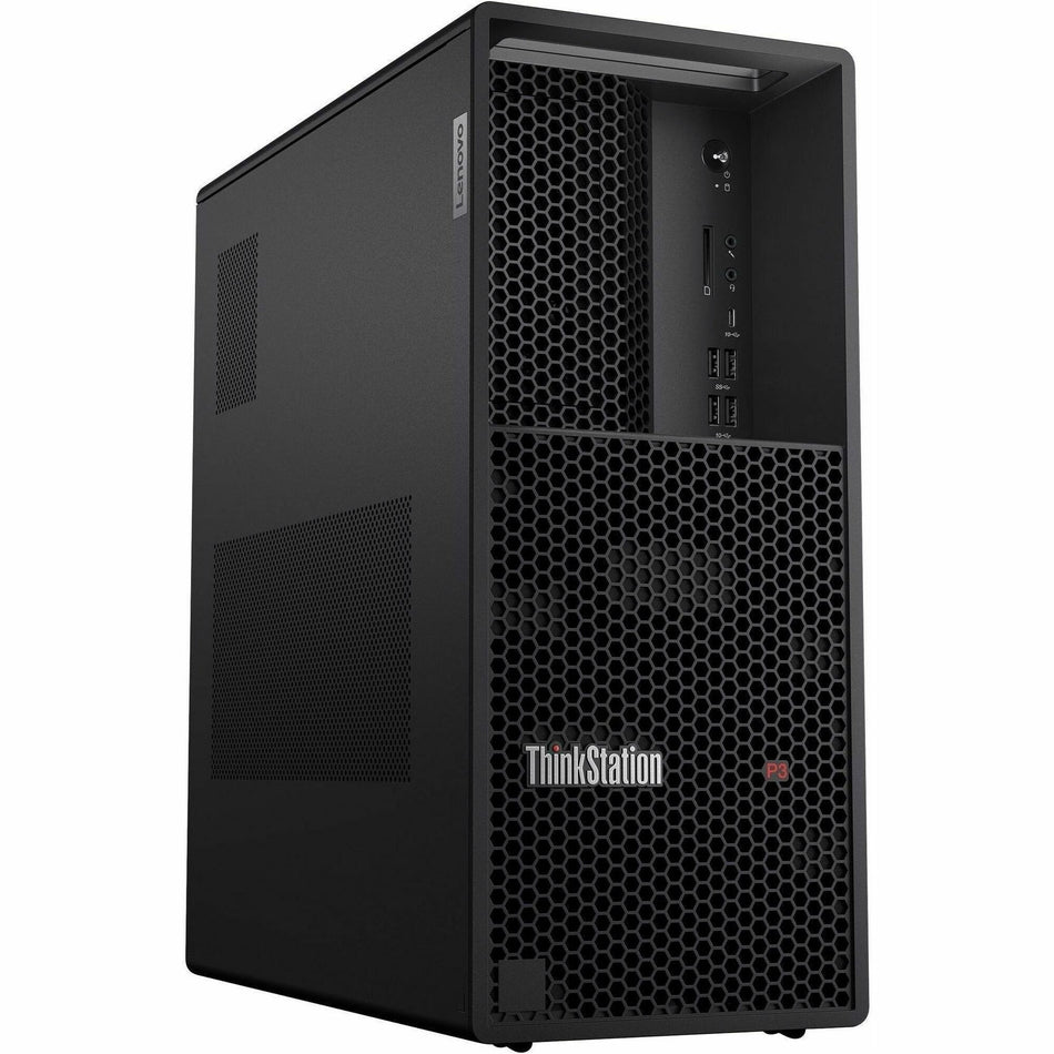 Lenovo ThinkStation P3 30GS0061US Workstation - 1 x Intel Core i5 13th Gen i5-13500 - 16 GB - 512 GB SSD - Tower - 30GS0061US