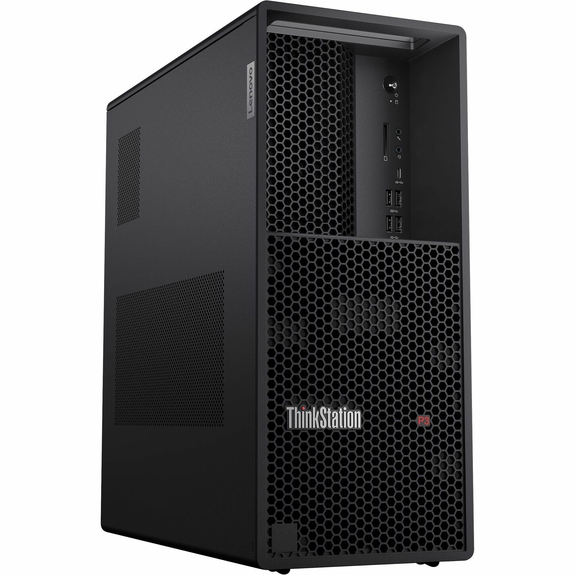 Lenovo ThinkStation P3 30GS007NUS Workstation - 1 x Intel Core i9 13th Gen i9-13900 - 128 GB - 4 TB SSD - Tower - 30GS007NUS