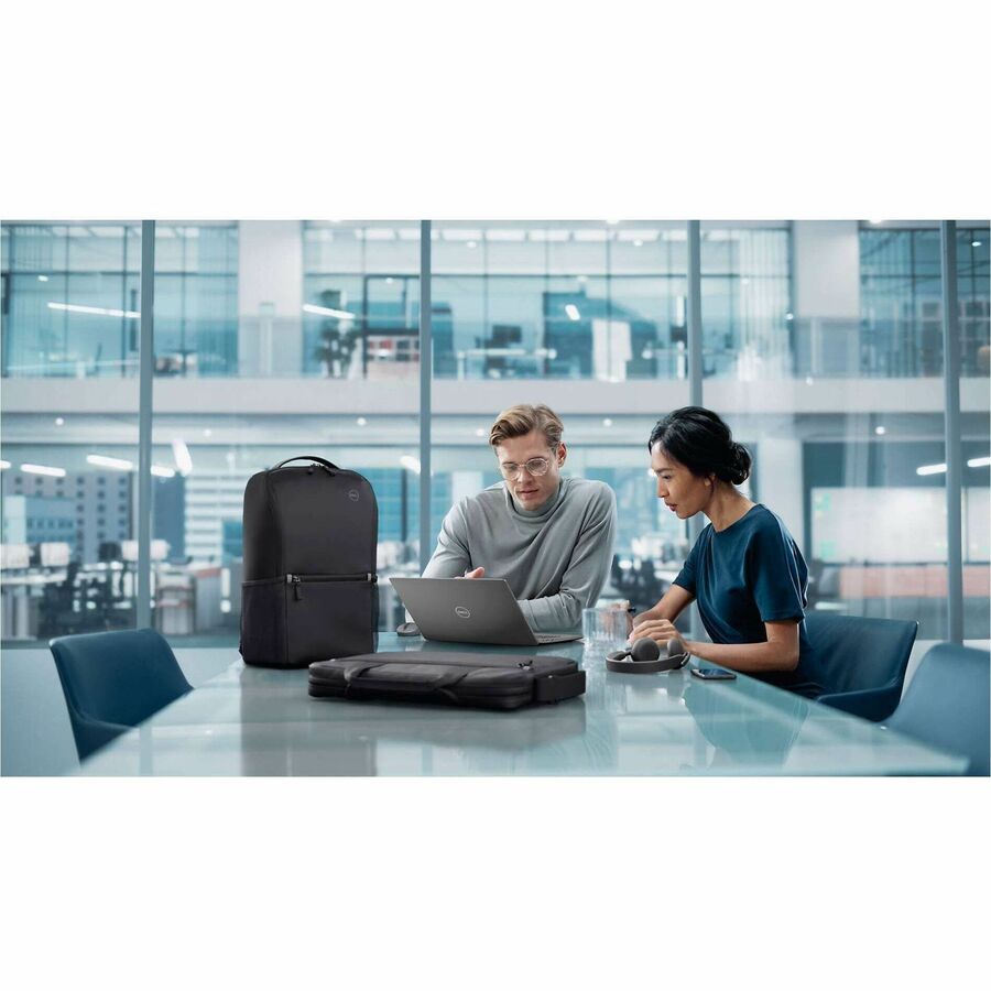 Dell EcoLoop Essential Carrying Case (Backpack) for 14" to 16" Notebook, Gear, Document, Accessories - Black - DELL-CP3724