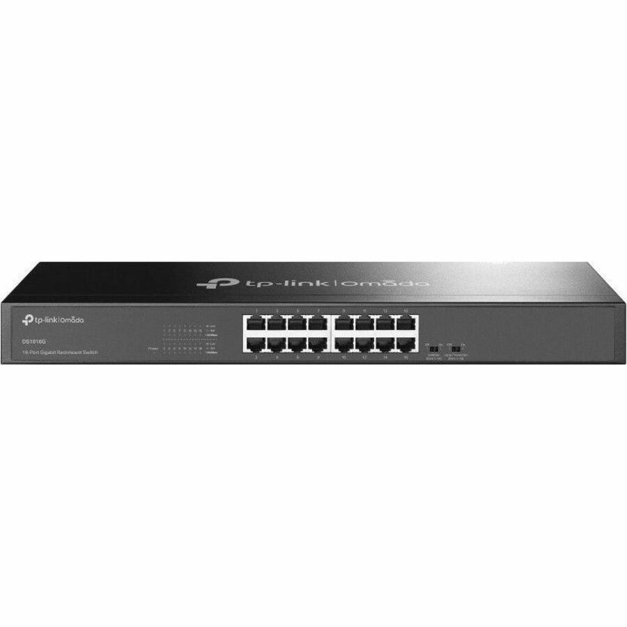 TP-Link DS1016G Omada 16-Port Gigabit Rackmount Switch - DS1016G