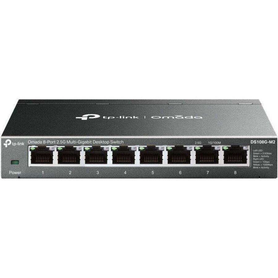 TP-Link Omada 8-Port 2.5G Multi-Gigabit Desktop Switch - DS108G-M2