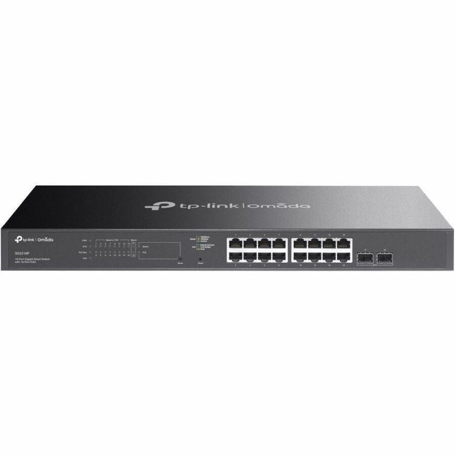 TP-Link Omada 18-Port Gigabit Smart Switch with 16-Port PoE+ - SG2218P