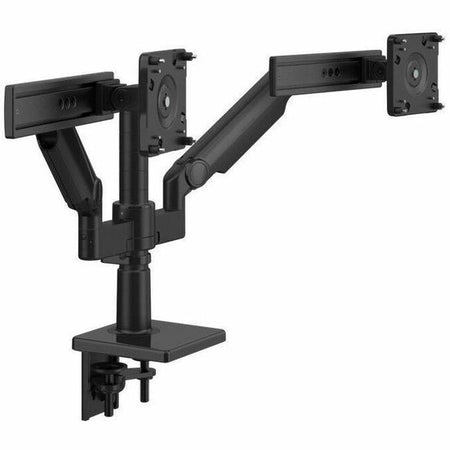 Humanscale M/Flex X22SBB Mounting Arm for Monitor, Clamp Mount, Docking Station - Black - X22SBB