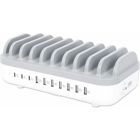 Manhattan 10-Port USB Charging Station - 120 W - 180856