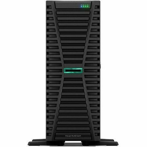 HPE ProLiant ML350 G11 4U Tower Server - 1 x Intel Xeon Silver 4410Y 2 GHz - 32 GB RAM - Serial Attached SCSI (SAS), Serial ATA Controller - P53566-371