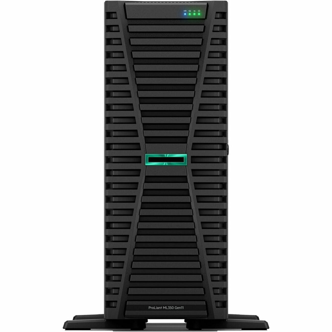 HPE ProLiant ML350 G11 4U Tower Server - 1 x Intel Xeon Silver 4416+ 2 GHz - 32 GB RAM - Serial Attached SCSI (SAS), Serial ATA Controller - P53568-371