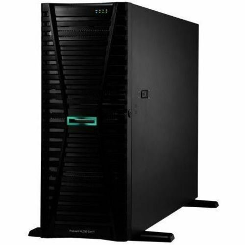 HPE ProLiant ML350 G11 4U Tower Server - 1 x Intel Xeon Silver 4410Y 2 GHz - 32 GB RAM - Serial Attached SCSI (SAS), Serial ATA Controller - P53564-371