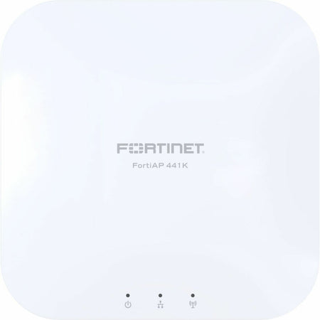 Fortinet FortiAP 441K Tri Band Wi-Fi 7 IEEE 802.11a/b/g/n/ac/ax/h/i/k/r/v/e/be/j 21.32 Gbit/s Wireless Access Point - Indoor - FAP-441K-A