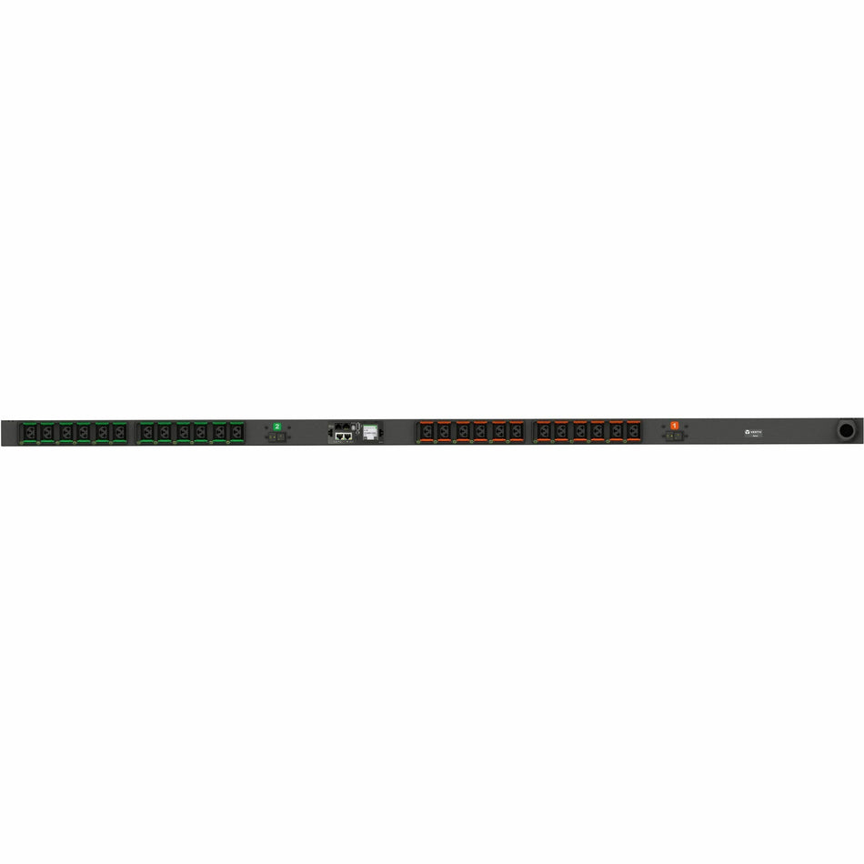 Vertiv Geist Switched Rack PDU with Next Generation IMD - 0U| 30A| 208V| (24) Combination C13/C19 Receptacles| NEMA L6-30P Plug| 4.9kW| VP7N30AP - VP7N30AP