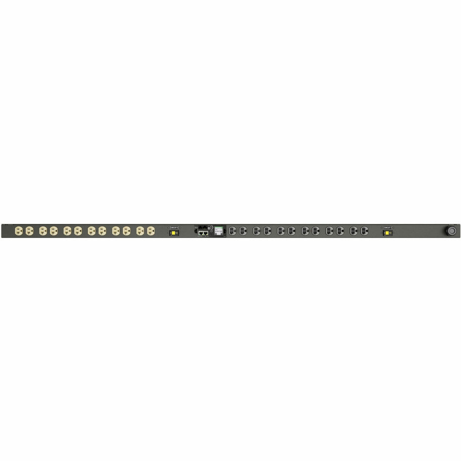 Vertiv Geist Monitored RPDU with Next-Generation IMD | 30A | 120V | 0U Rack | (24) NEMA 5-20R receptacles | NEMA L5-30P Plug | 2.8kW | VP4N30AP - VP4N30AP